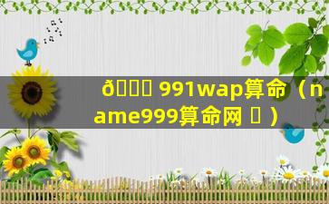 🐋 991wap算命（name999算命网 ☘ ）